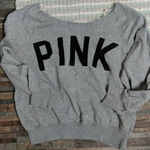 Gray Pink sweatshirt